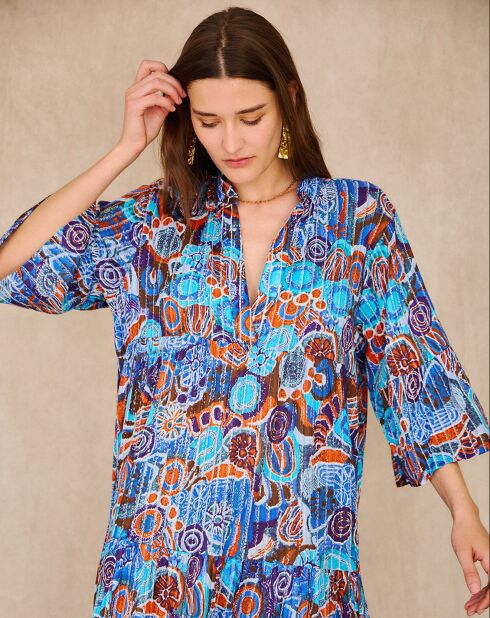 Robe Victoria bleue