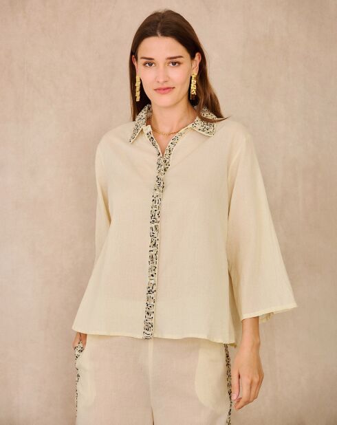 Chemise France crème