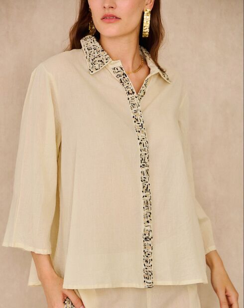 Chemise France crème