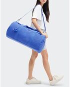 Grand sac de sport week-end Argus M havana blue - 35x62x35 cm