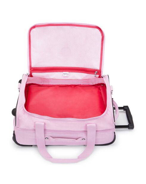 Sac de voyage à roulettes Teagan US blooming pink - 54x35x27.5 cm