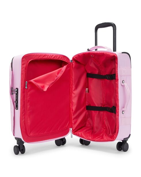 Valise S Spontaneous blooming pink - 53x33x21 cm