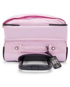 Valise S Spontaneous blooming pink - 53x33x21 cm