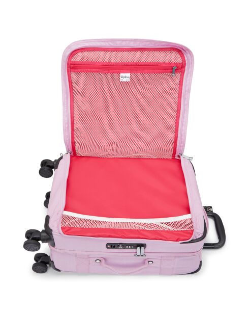 Valise S Spontaneous blooming pink - 53x33x21 cm