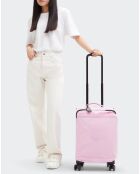 Valise S Spontaneous blooming pink - 53x33x21 cm