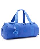 Grand sac de sport week-end Argus M havana blue - 29x53x29 cm