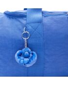 Grand sac de sport week-end Argus M havana blue - 29x53x29 cm