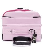 Valise M Spontaneous blooming pink - 66x36x24 cm