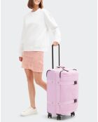 Valise M Spontaneous blooming pink - 66x36x24 cm