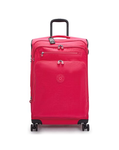 Valise M New Youri Spin confetti pink - 68x42x30 cm