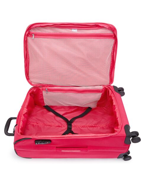 Valise M New Youri Spin confetti pink - 68x42x30 cm