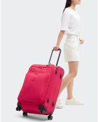 Valise M New Youri Spin confetti pink - 68x42x30 cm