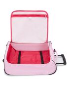 Sac de voyage à roulettes Teagan C blooming pink - 55x40x20 cm