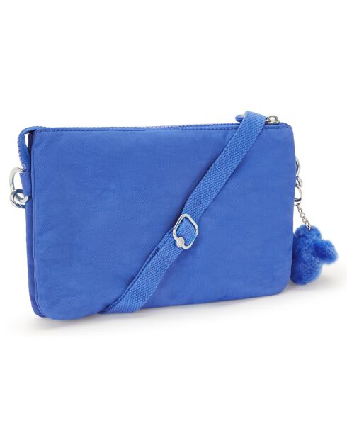 Petit sac bandoulière Riri havana blue - 16x24x6.5 cm