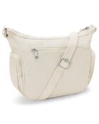 Sac bandoulière Gabb S beige pearl - 22x31x14.5 cm