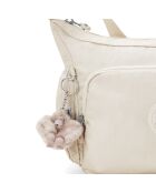 Sac bandoulière Gabb S beige pearl - 22x31x14.5 cm