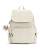 Sac à dos City Zip S beige pearl - 33.5x27x19 cm