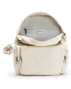 Sac à dos City Zip S beige pearl - 33.5x27x19 cm