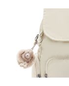 Sac à dos City Zip S beige pearl - 33.5x27x19 cm