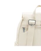 Sac à dos City Zip S beige pearl - 33.5x27x19 cm