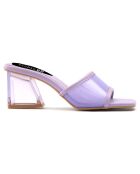Mules Rania lilas - Talon 5.5 cm