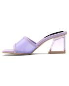Mules Rania lilas - Talon 5.5 cm