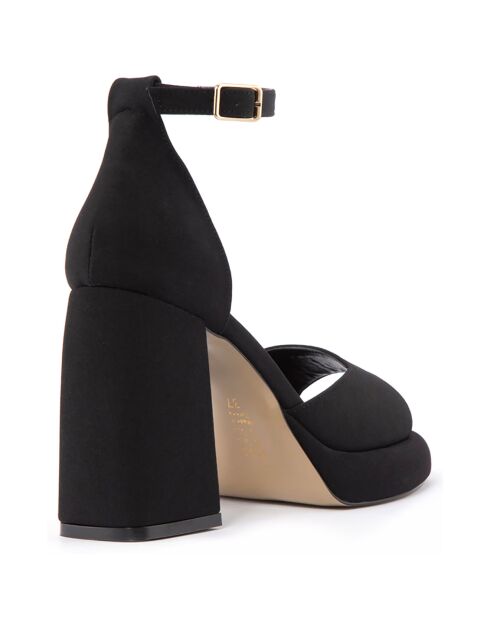 Sandalias negras Alizée - tacón de 11 cm