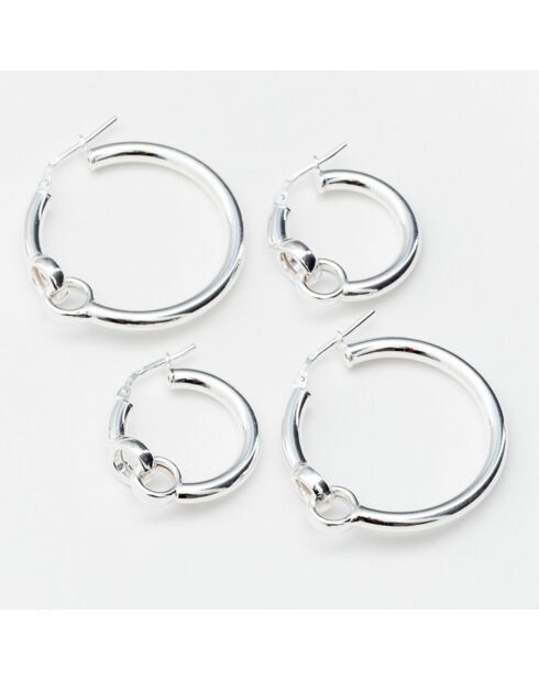 Boucles d'oreilles en Argent