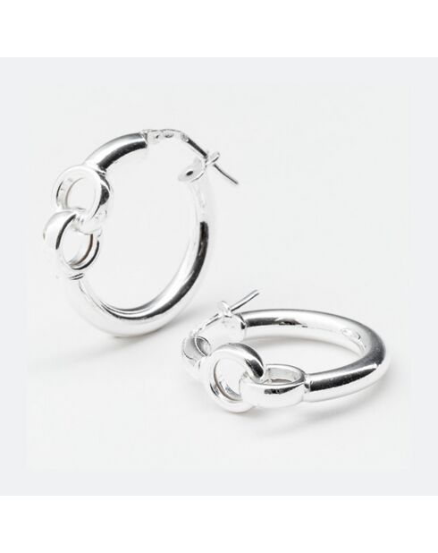 Boucles d'oreilles en Argent