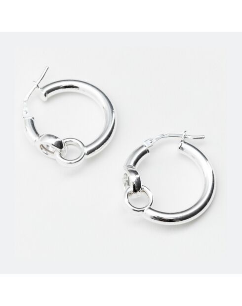 Boucles d'oreilles en Argent