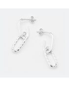 Boucles d'oreilles en Argent