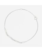 Bracelet Capucine Diamants 0.12 ct or blanc