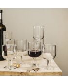 6 Gobelets Hosteria transparents  - 34.5cl