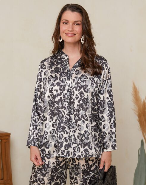 Blouse Claudine noire