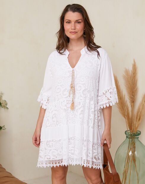 Robe Anja blanche