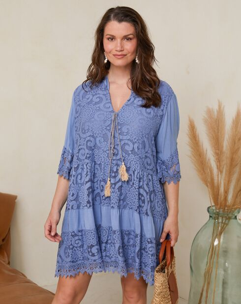 Robe Anja indigo