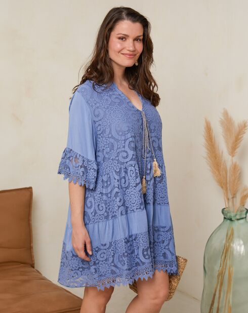 Robe Anja indigo