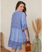 Robe Anja indigo
