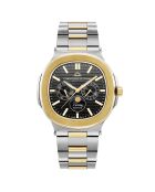 Montre Homme Quartz en Acier L'Envie Moonphase argenté/doré