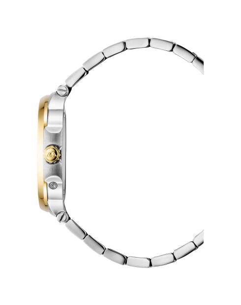 Montre Homme Quartz en Acier L'Envie Moonphase argenté/doré