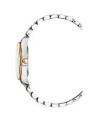 Montre Femme Quartz en Acier Lugano argenté/doré