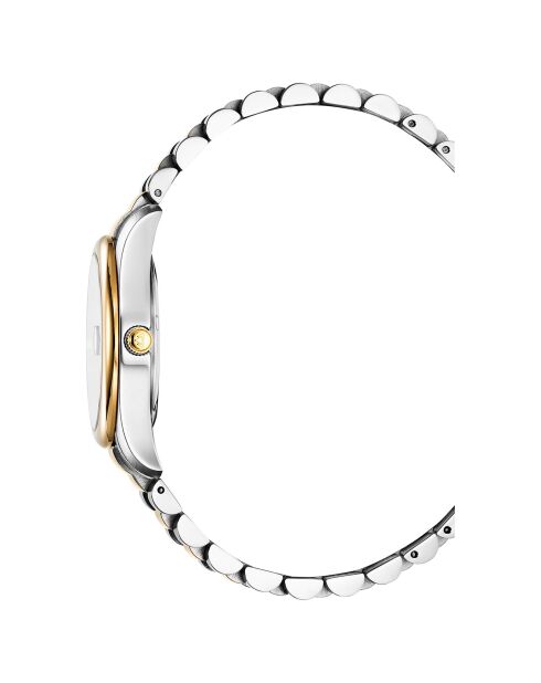 Montre Femme Quartz en Acier Lugano argenté/doré