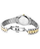 Montre Femme Quartz en Acier Lugano argenté/doré