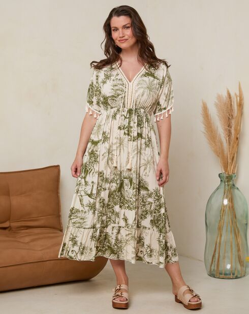 Robe Nicole kaki