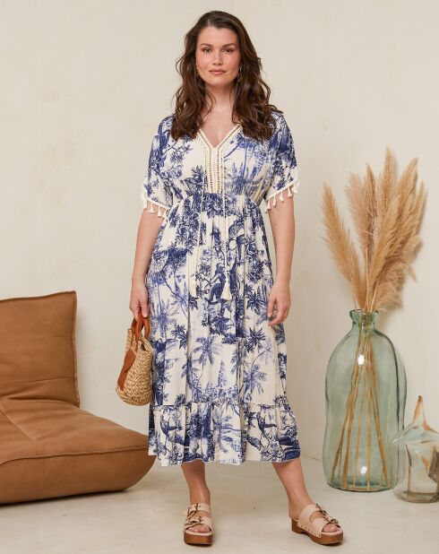 Marineblaues Kleid Nicole