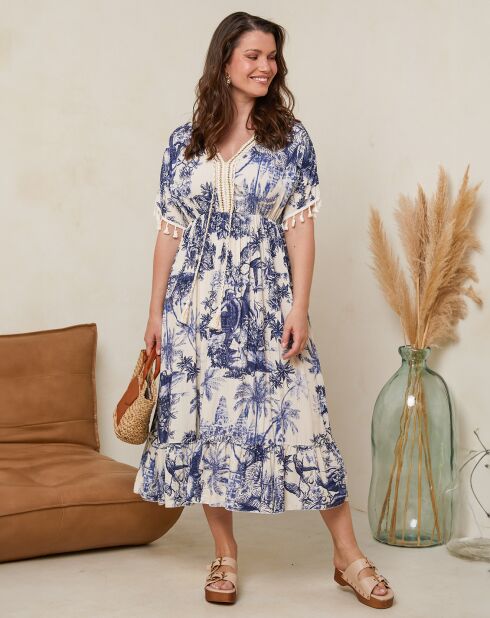 Marineblaues Kleid Nicole