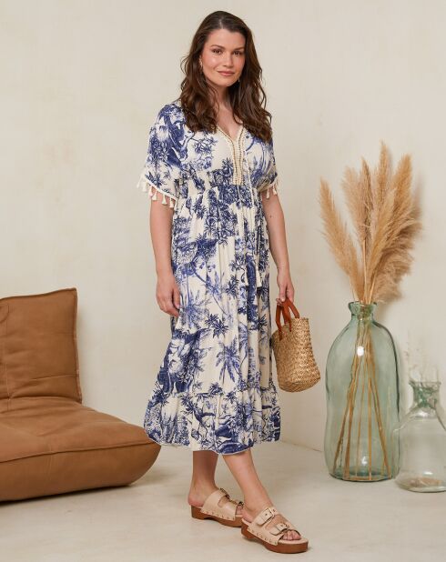 Marineblaues Kleid Nicole