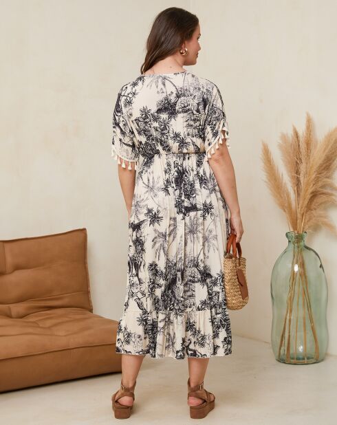 Nicole schwarzes Kleid