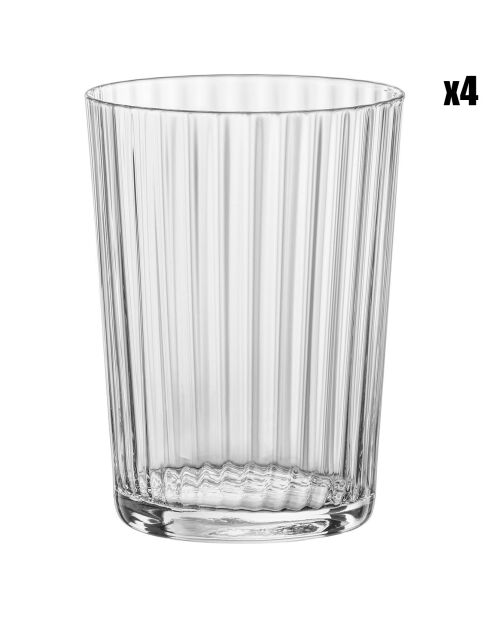 4 Gobelets  Exclusiva transparents  - 50cl