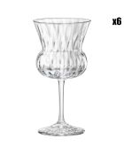 6 Verres à Cocktail Bloom transparents  - 24.5cl